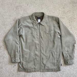 Grey Corduroy Patagonia Coat Large